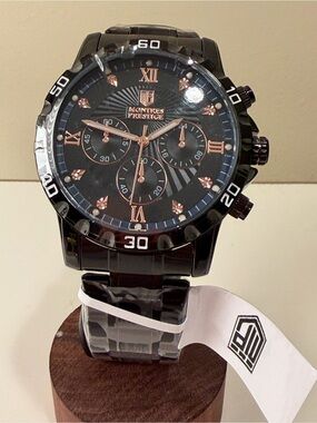 NEW Black Montres Prestige X Invicta Men’s Chronograph Watch - 44 mm